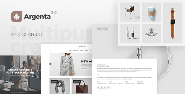 Argenta – Creative Multipurpose WordPress Theme