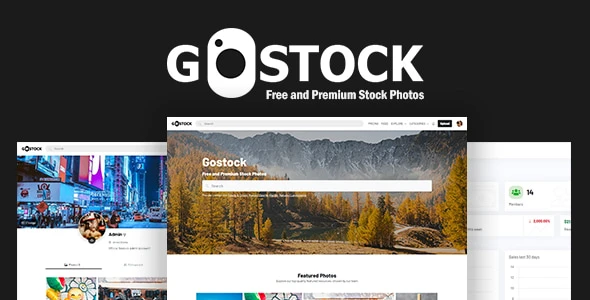 GoStock – Free and Premium Stock Photos Script