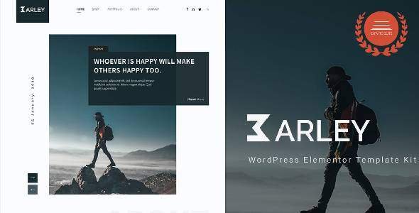 Barley – Blog & Magazine Elementor Template Kit