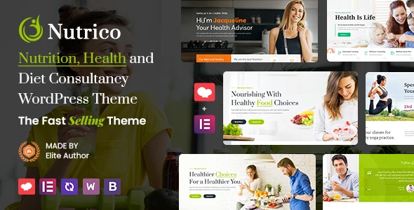 Nutrico – Nutrition Health Services WordPress Theme + Appointment Booking