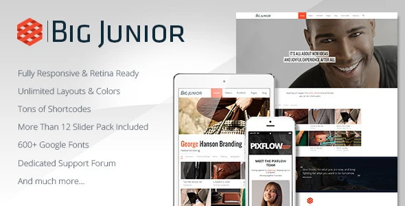 Big Junior – Multi-Purpose Responsive Theme